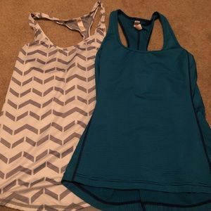 Two Lucy athletic tops
